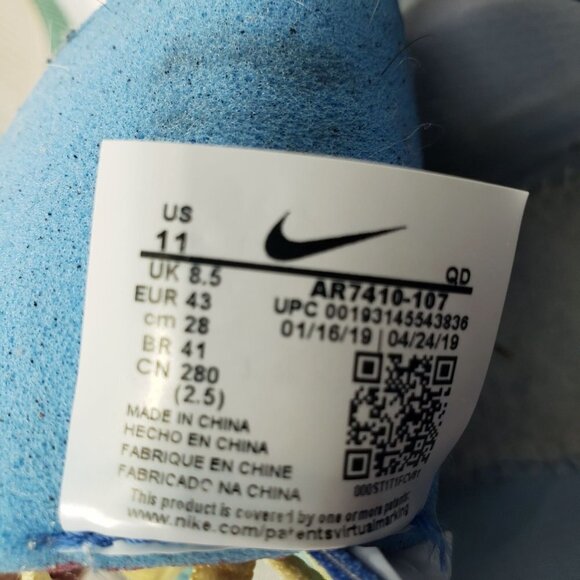 Nike Air Max Shoes Dia SE Aqua Game Royal Women's Size 11 - Picture 9 of 10